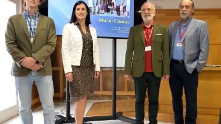 Presentación del curso sobre Mario Camus en la UIMP en Santander.
