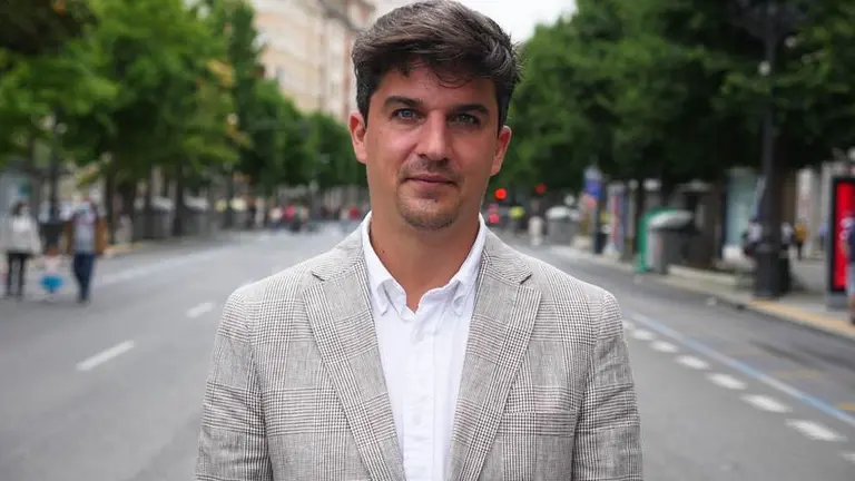 El portavozl socialista de Santander, Daniel Fernández.