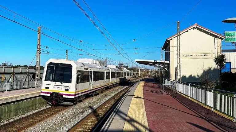 Estación de Requejada, en Polanco. R.A.