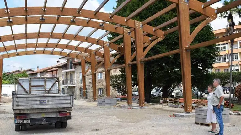 Construcci&oacute;n de las nuevas instalaciones en Renedo, en Pi&eacute;lagos.