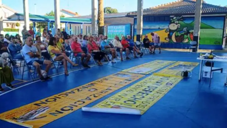 Encuentro de la AMA ayer en Argoños.