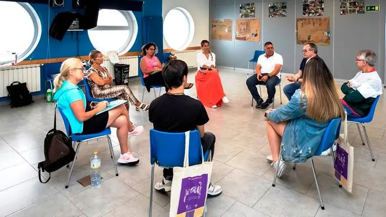 Clausura del programa 'Deporte en positivo' en Argoños.