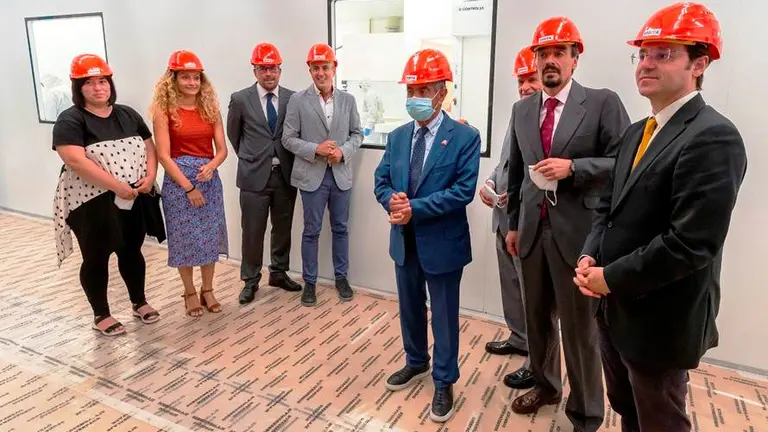 Visita a la empresa Derivados del Flúor.