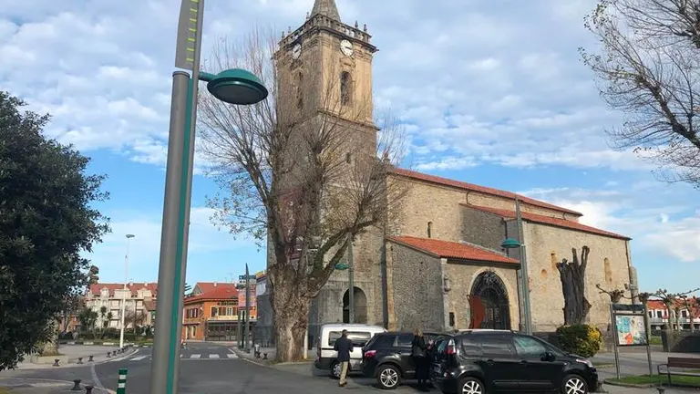 Iglesia San Pedro en Noja.