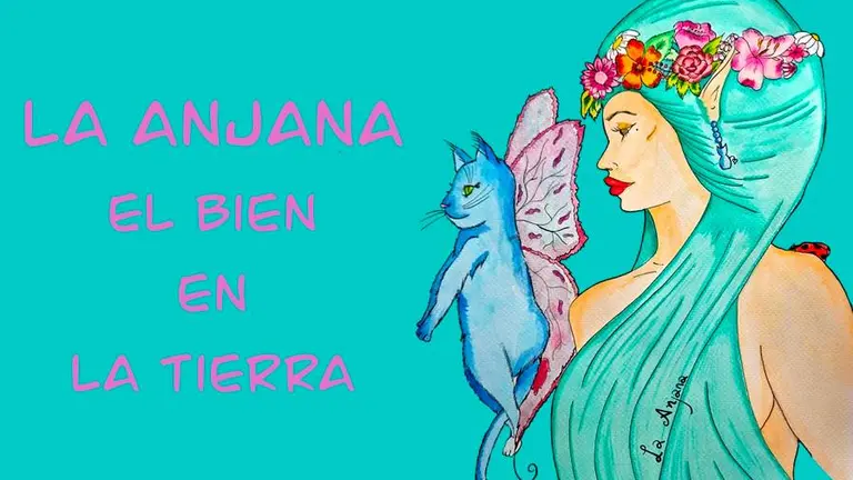 Ilustración de la Anjana. Mª Pilar G