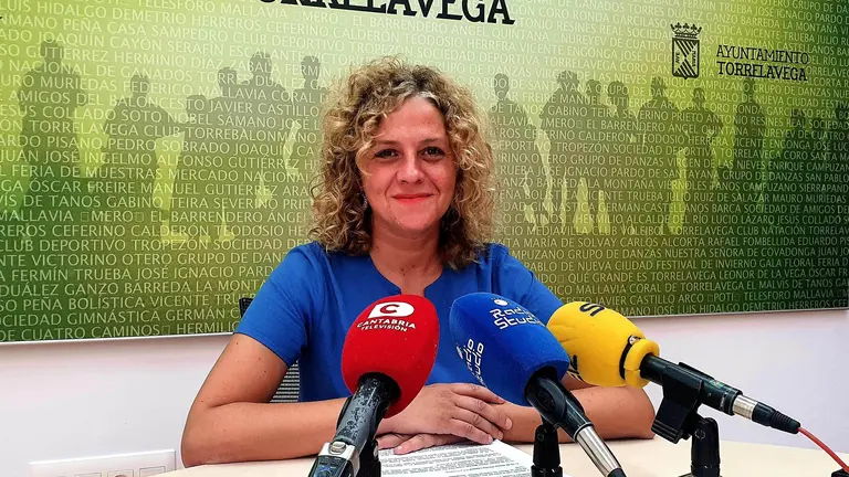 La concejala de Festejos de Torrelavega,