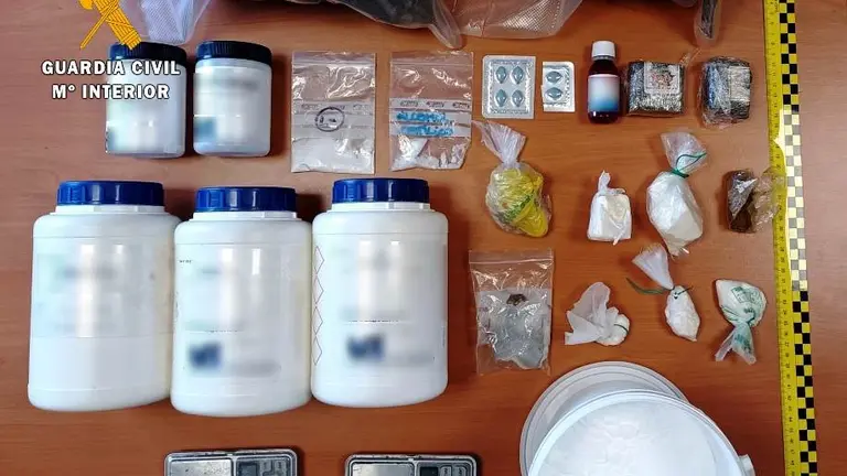 Intervención de drogas en Gibaja, en Ramales de la Victoria.