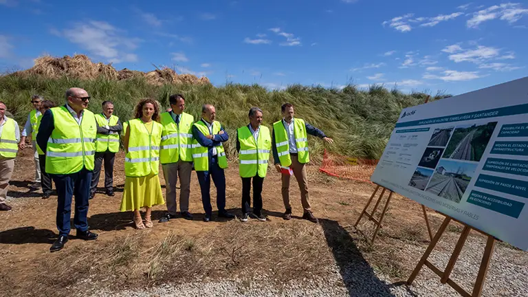 Un momento de la presentación del proyecto del tren de altas prestaciones a Madrid.Tren Madrid