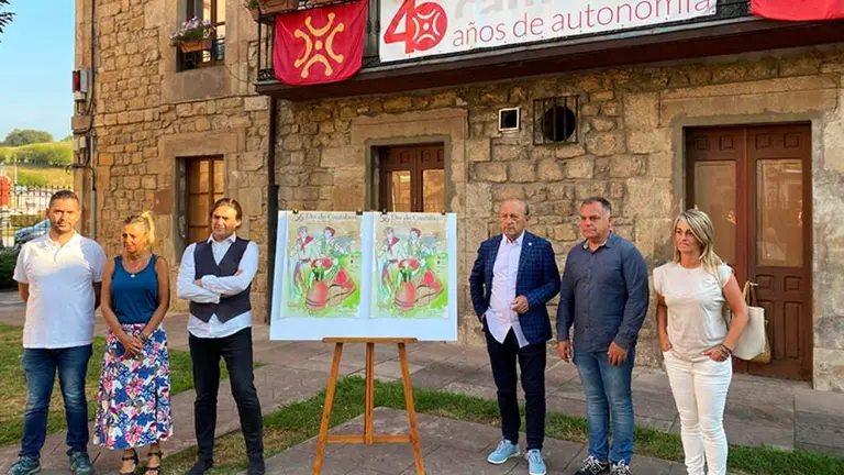 Presentación del cartel del 56 Día de Cantabria.
