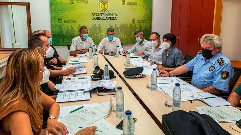 Reunión de la Junta de Seguridad Local de Torrelavega.