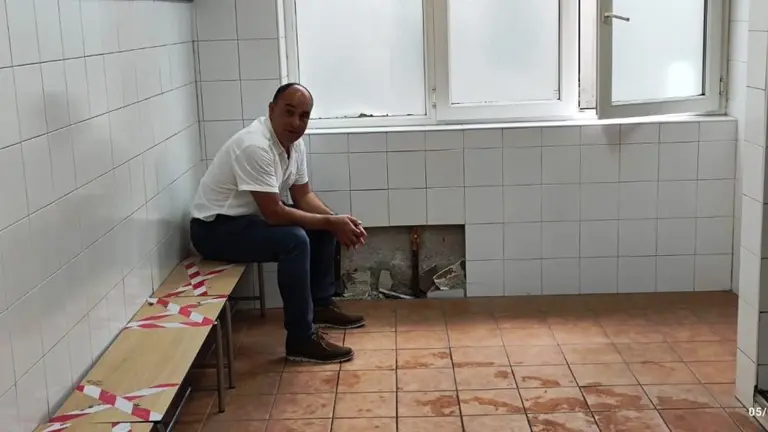 Vestuarios del complejo Óscar Freire.