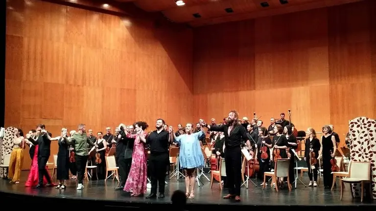 Las Bodas de Fígaro se representó en el palacio de Festivales.