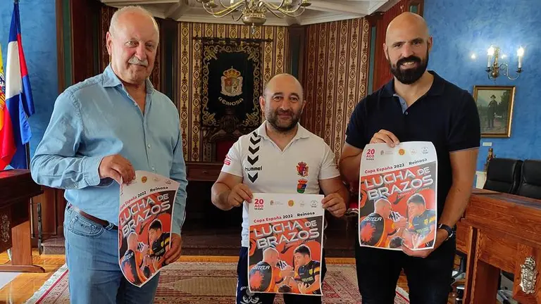 Presentación de la Copa de España de Lucha de Brazos.