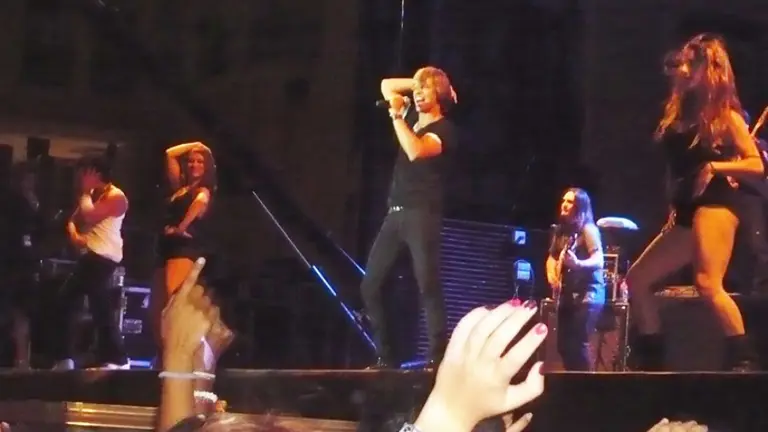 Concierto de Carlos Baute en las fiestas de Noja. R.A.