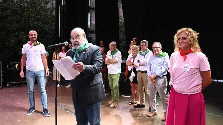 El torrelaveguense Antonio Resines fue el pregonero de 2022.