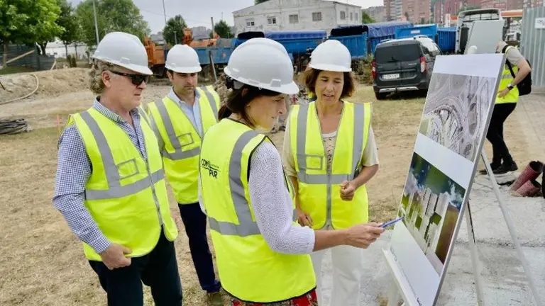 Inicio de las obras del Centro de Empresas.