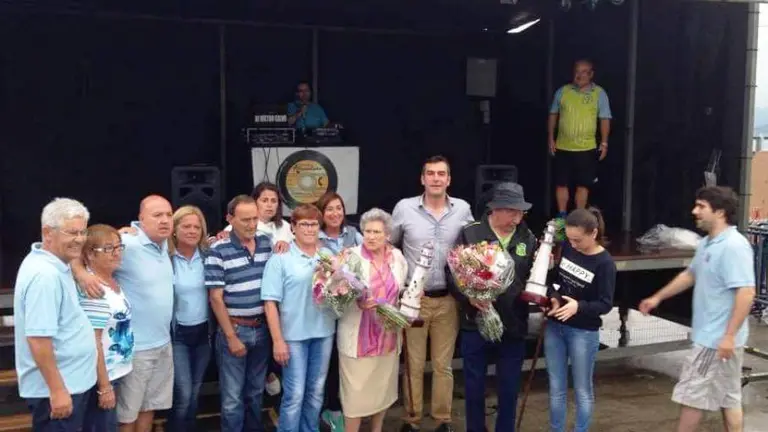 Fiesta en el barrio de Corea en Santo&ntilde;a.