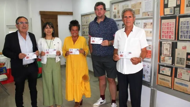 Presentación de la muestra en Torrelavega.