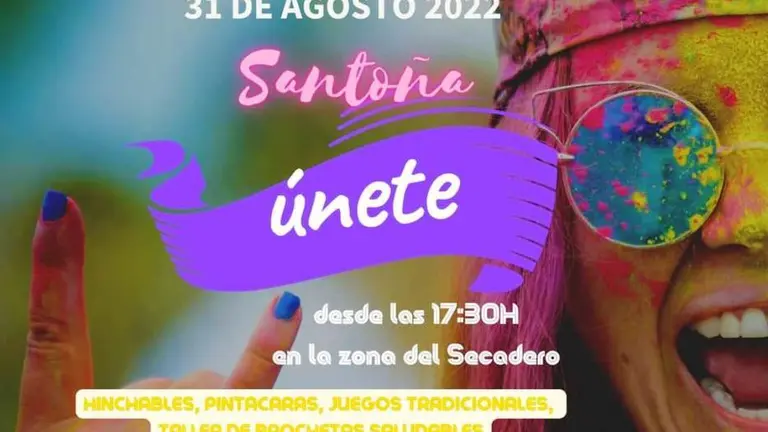 La Fiesta Holi ser&aacute; en el Secadero de Santo&ntilde;a.