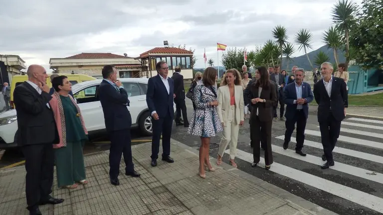 El penal del Dueso acogió el acto de firma del convenio para crear la oficina judicial. R.A.