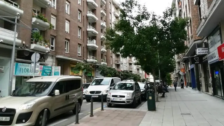 Calle Floranes en Santander. R.A.