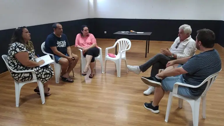 Reuni&oacute;n del PRC de Santander con la Asociaci&oacute;n Vecinal