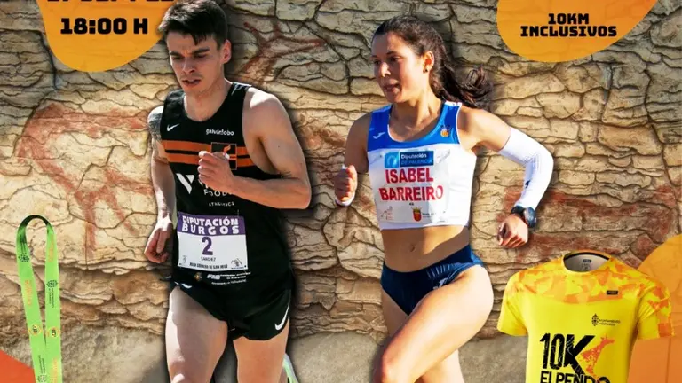 Prueba de los 10K El Pendo en Camargo.