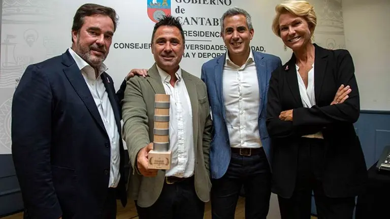 Entrega de los premios en el Festival de Cine.