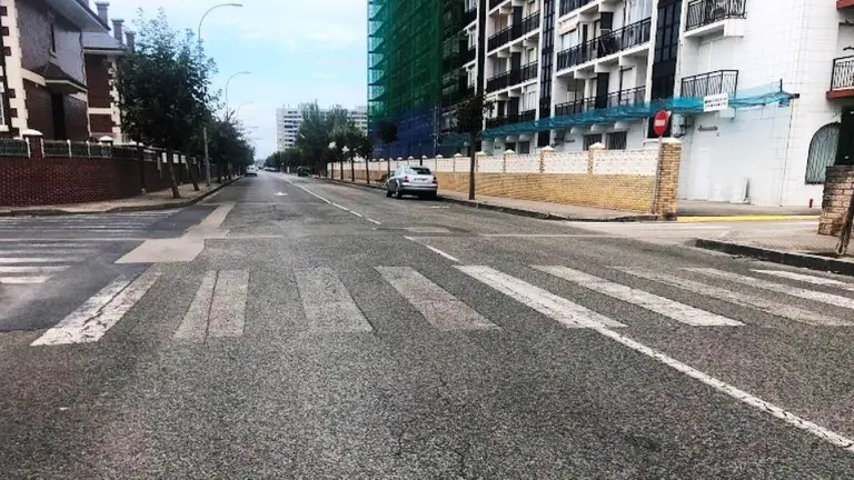 Pasos de cebra en Laredo.