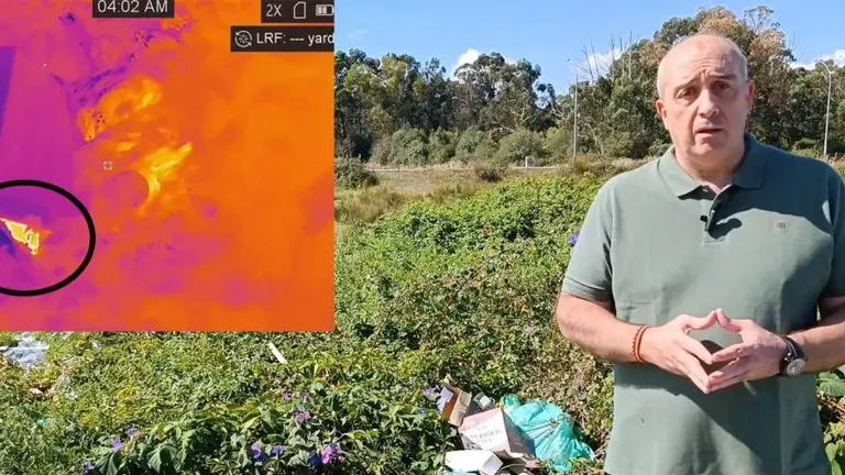 El coordinador de Vox en Laredo, Daniel &Aacute;lvarez, reclama una campa&ntilde;a contra las ratas.