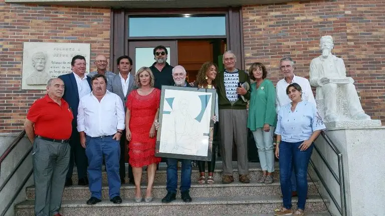 Anthony Clarke en un acto en Polanco.