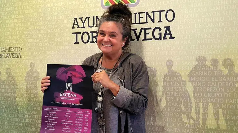 La concejala de cultura del Ayuntamiento de Torrelavega, Esther Vélez.
