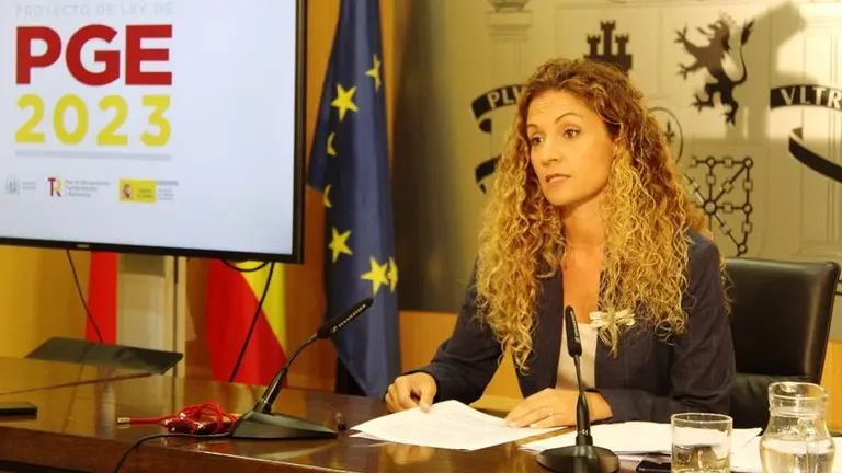 La delegada del Gobierno en Cantabria, Ainoa Quiñones.