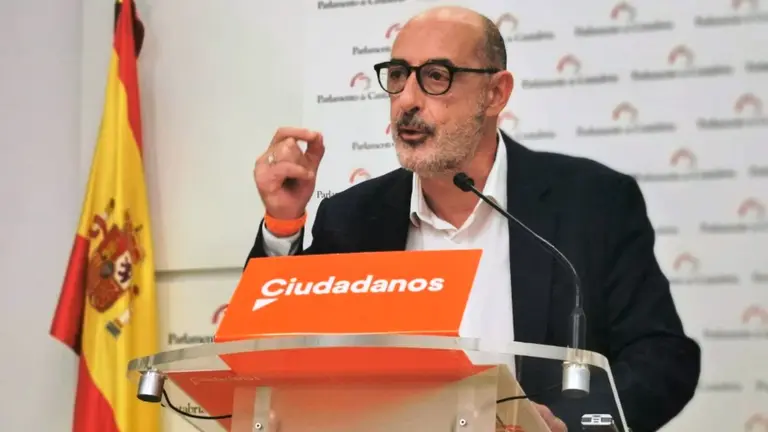 El portavoz parlamentario de Cs Félix Álvarez.