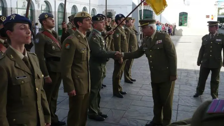 Acto de inauguración del curso en el Patronato Militar Virgen del Puerto. R.A.