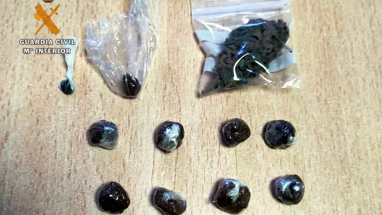 Droga intervenida a un menor en Castro Urdiales.