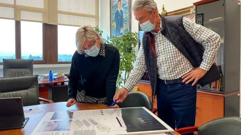 Proyecto del centro de la tercera edad en Polanco.