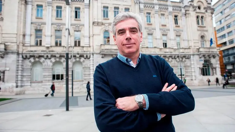 El portavoz del PRC en Santander, Jos&eacute; Mar&iacute;a Fuentes-Pila.