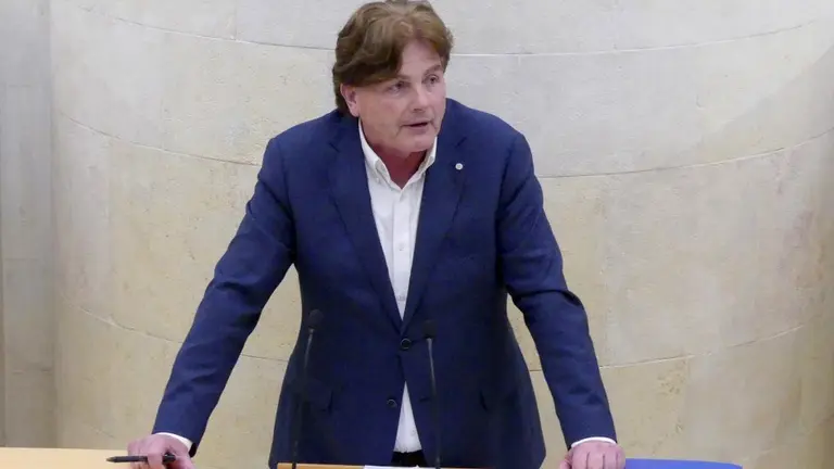 El diputado regional del PP, Pedro Gómez.