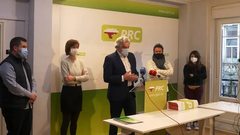 Representantes del PRC del Ayuntamiento de Santander.