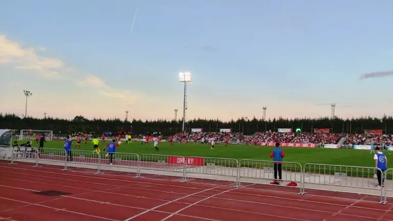 Campo de La Maruca y partido entre Velarde y Sevilla.