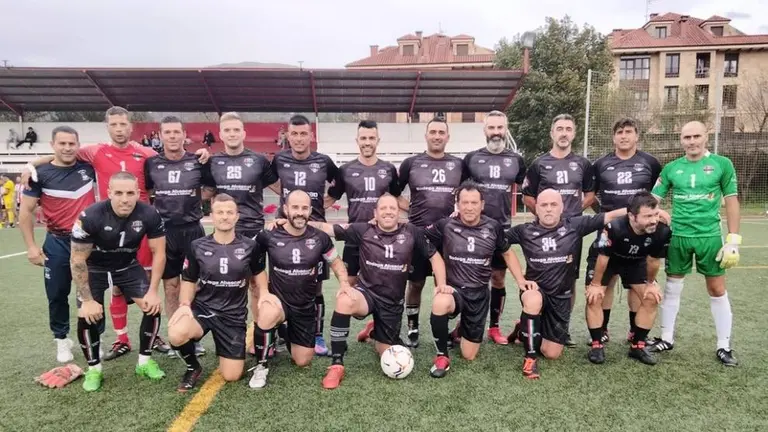 Atl&eacute;tico Mineros de veteranos 2022-2023. R.A.