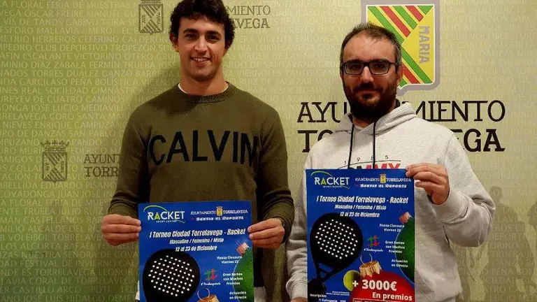 Presentaci&oacute;n del Torneo de p&aacute;del en Torrelavega.