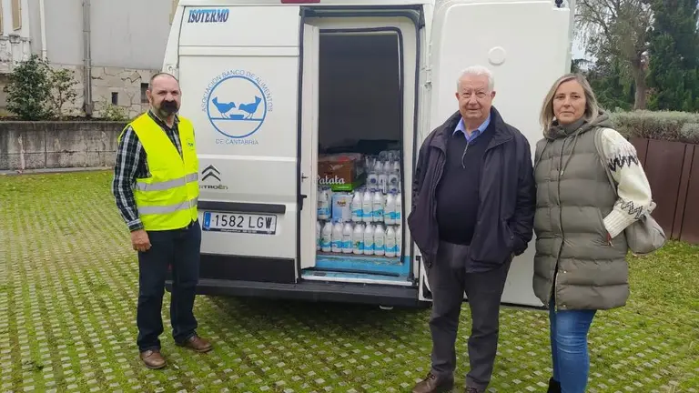 Donación de alimentos en Meruelo a cargo del Ayuntamiento.