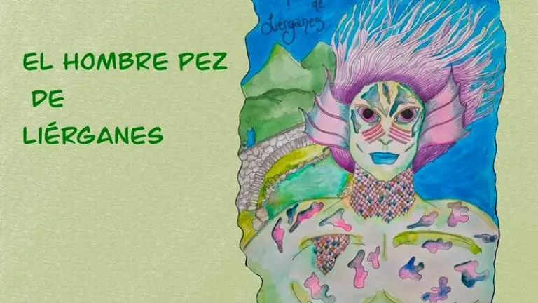 Ilustración del Hombre Pez. Pilar G. de Pantaleón