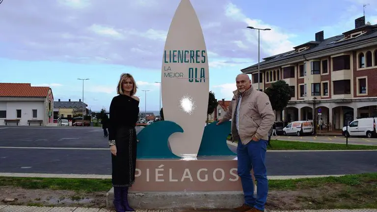 Presentaci&oacute;n del eslogan en Liencres, en Pi&eacute;lagos.