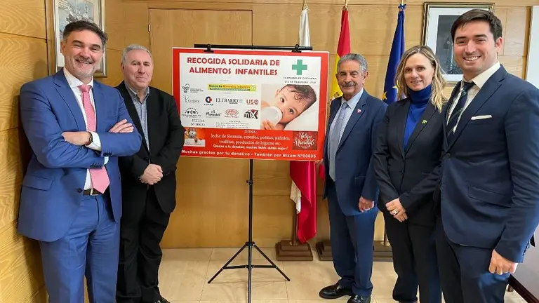 Presentación de la campaña de recogida de alimentos infantiles.