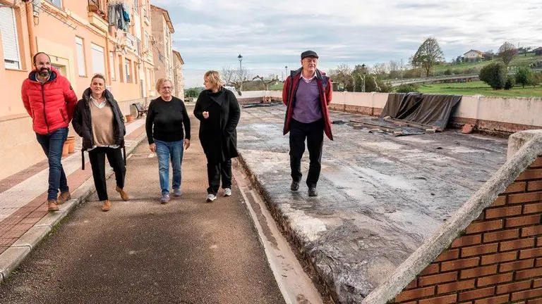 Obras en La Venta, en Revilla.