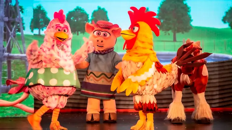 Representación de La granja de Zenón.