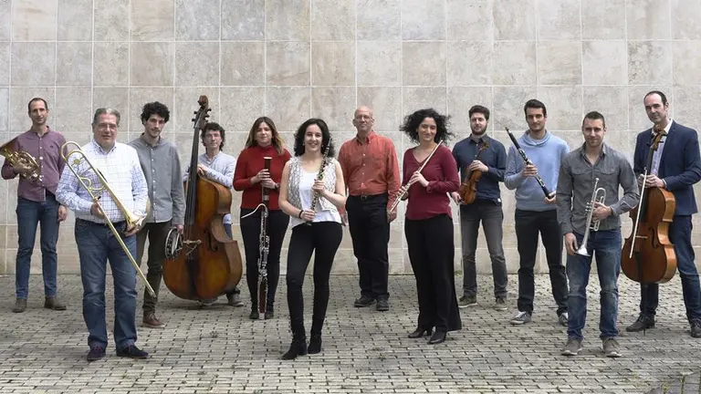 Componentes de Ensemble Instrumental de Cantabria.